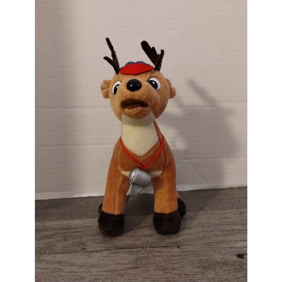 CVS Other - 1999 CVS Stuffins Comet Coach Reindeer Rudolph Island Misfit Toy 8" Plush